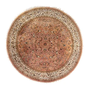 Orientalsk teppe - Indus rundt - 245 x 245 cm - laks