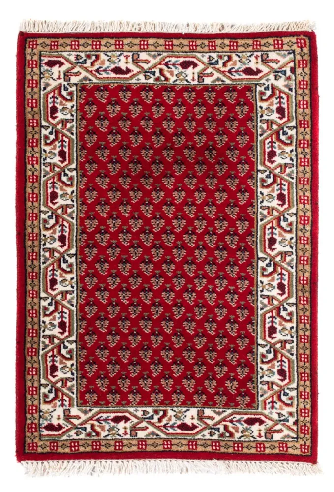 Orientalsk teppe - Mir - Indus - 90 x 60 cm - rød