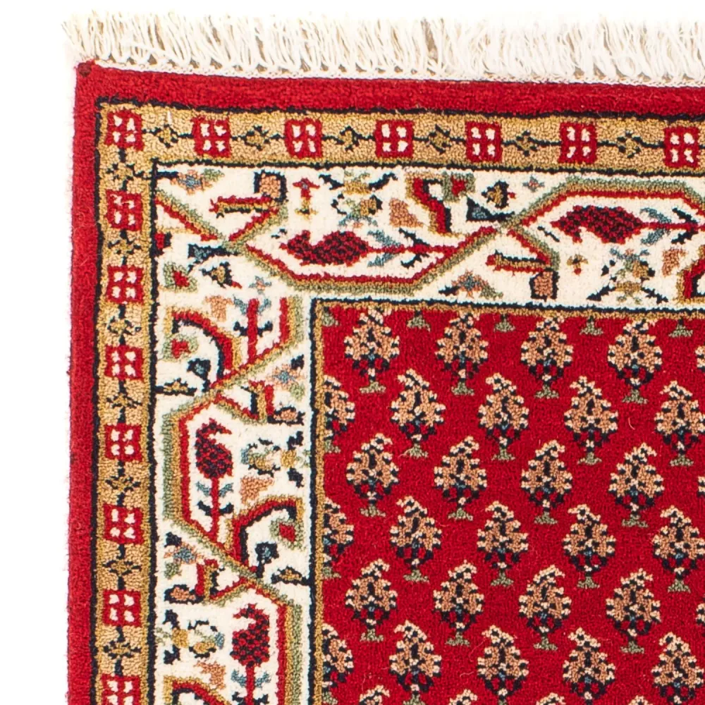 Orientalsk teppe - Mir - Indus - 90 x 60 cm - mørk rød