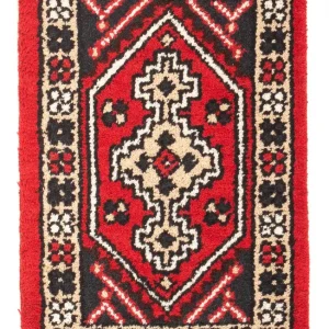Orientalsk teppe - 60 x 40 cm - mørk rød