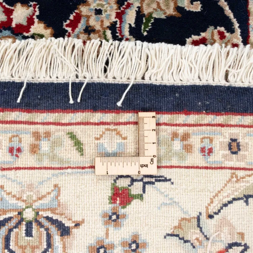 Orientalsk teppe - Nain - Indus - 200 x 134 cm - mørkeblå