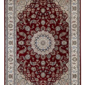 Orientalsk teppe - Nain - Indus - 303 x 200 cm - mørk rød