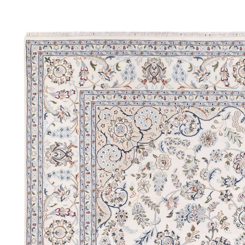 Orientalsk teppe - Nain - Indus - 303 x 241 cm - hvit