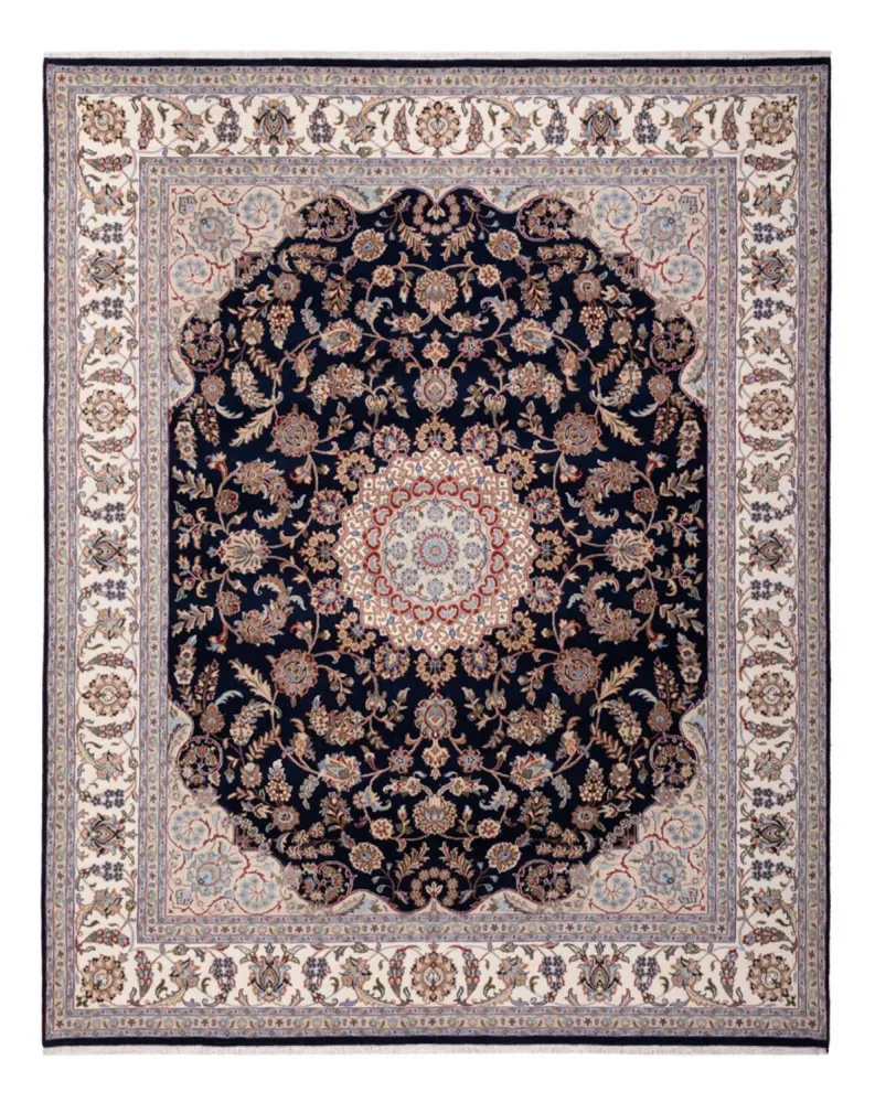 Orientalsk teppe - Nain - Indus - 309 x 251 cm - mørkeblå