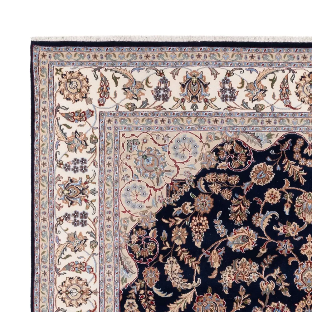 Orientalsk teppe - Nain - Indus - 309 x 251 cm - mørkeblå