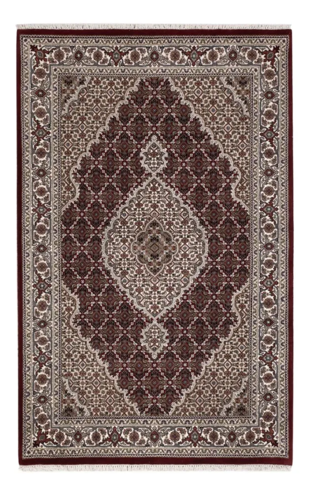 Orientalsk teppe - Tabriz - 183 x 119 cm - mørk beige
