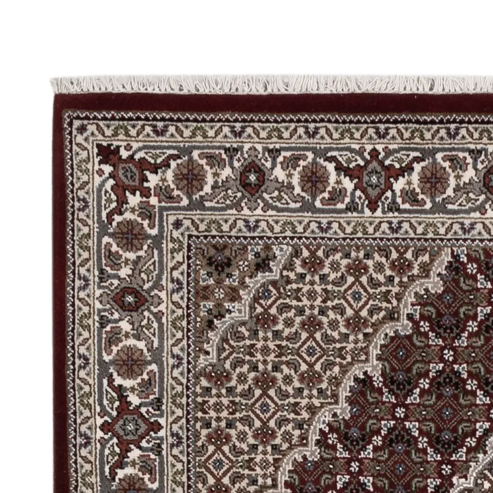 Orientalsk teppe - Tabriz - 183 x 119 cm - mørk beige