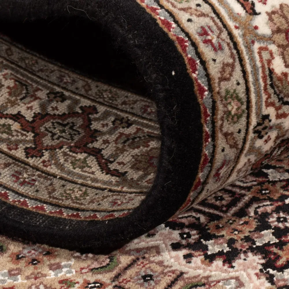 Orientalsk teppe - Tabriz - 184 x 124 cm - mørk beige