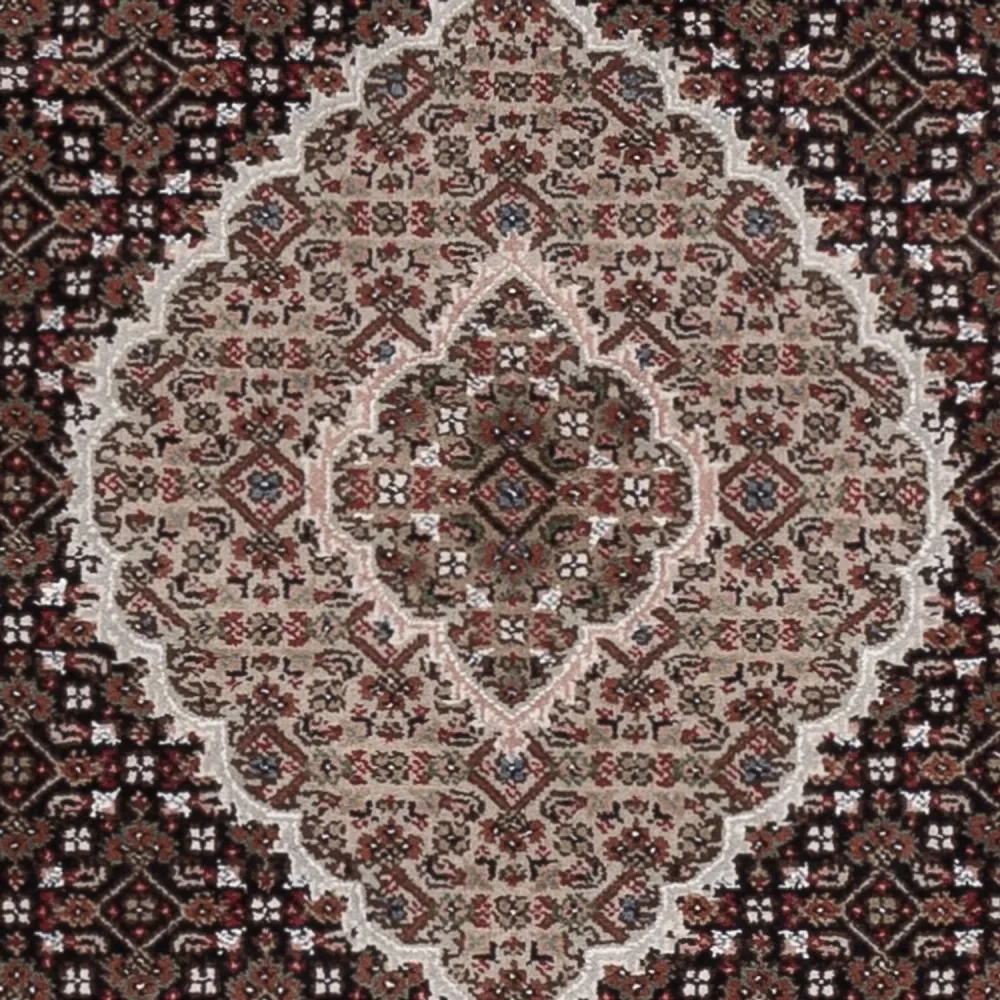 Orientalsk teppe - Tabriz - 184 x 127 cm - mørk beige