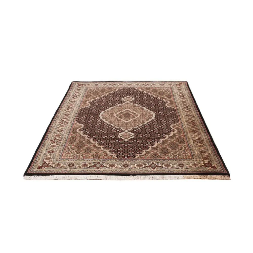 Orientalsk teppe - Tabriz - 184 x 127 cm - mørk beige