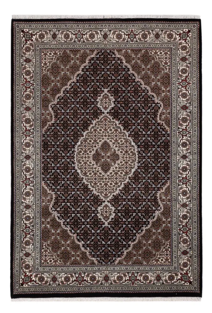 Orientalsk teppe - Tabriz - 185 x 125 cm - mørk beige