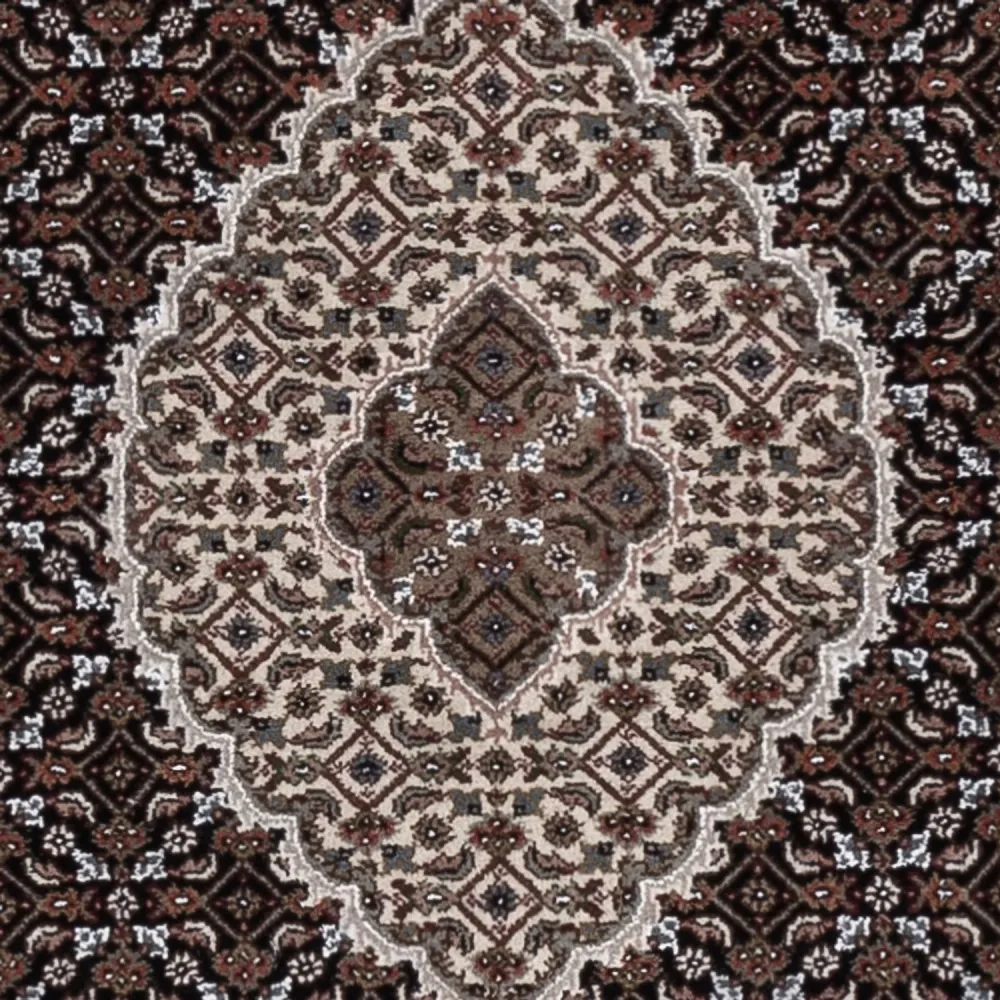 Orientalsk teppe - Tabriz - 185 x 125 cm - mørk beige