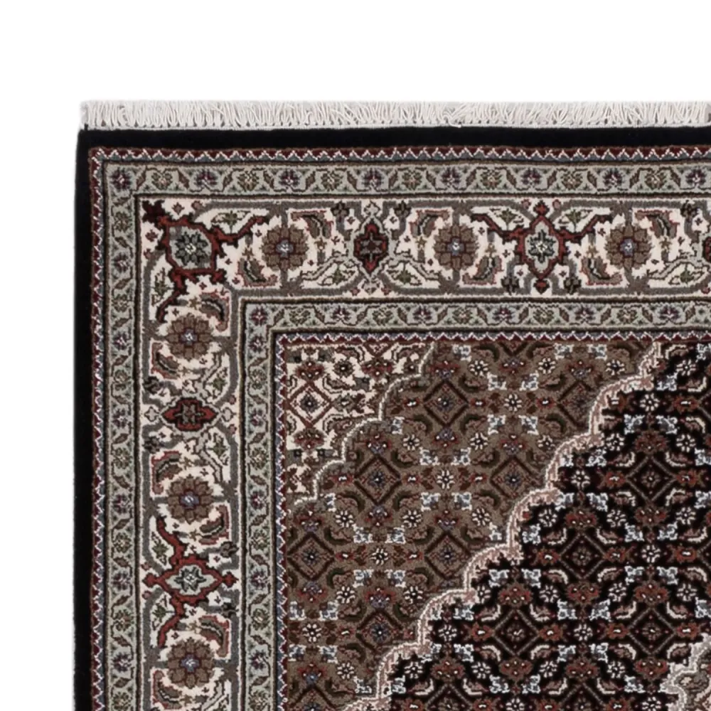 Orientalsk teppe - Tabriz - 185 x 125 cm - mørk beige