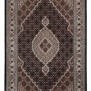 Orientalsk teppe - Tabriz - 185 x 125 cm - mørk beige