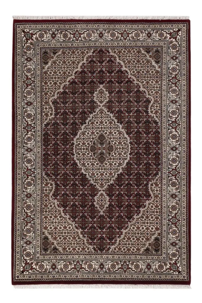 Orientalsk teppe - Tabriz - 186 x 124 cm - mørk beige
