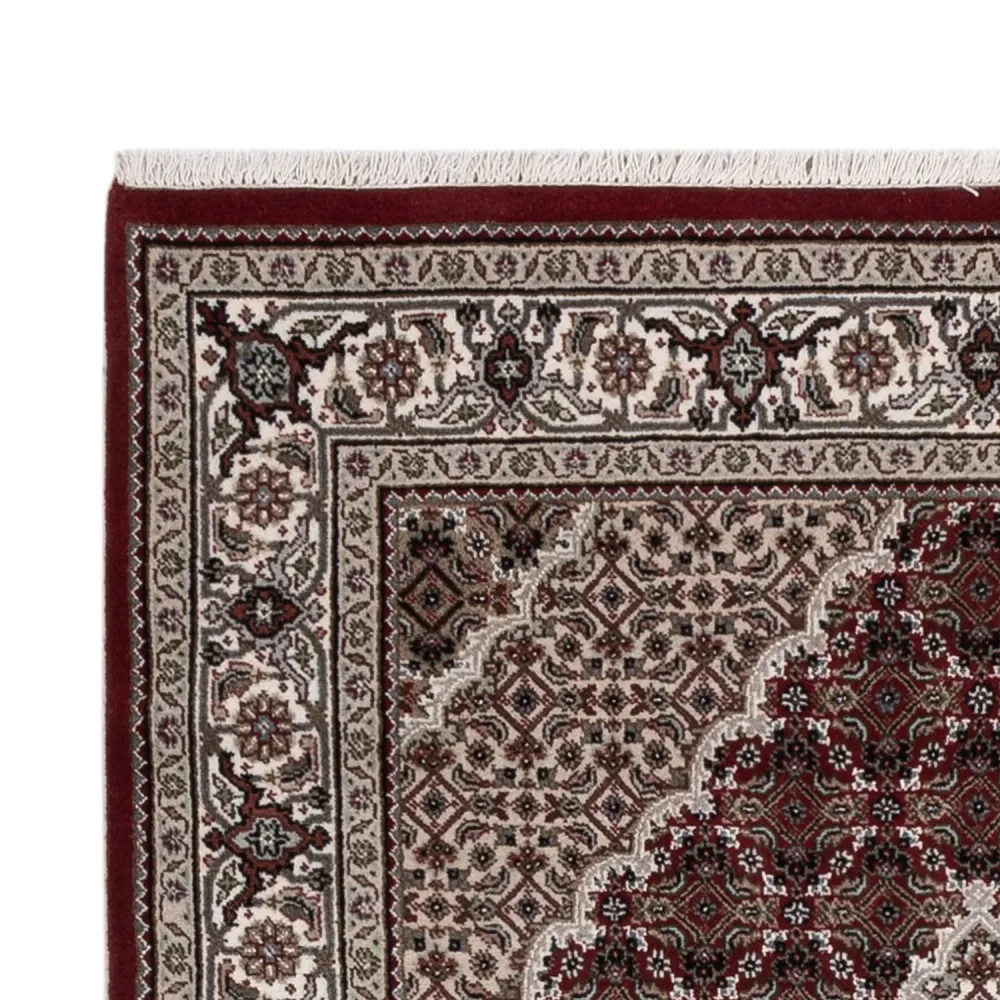 Orientalsk teppe - Tabriz - 187 x 123 cm - mørk beige