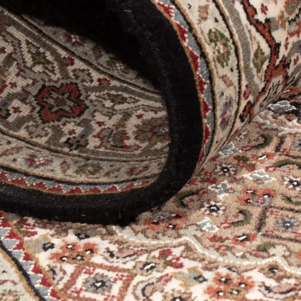 Orientalsk teppe - Tabriz - 187 x 124 cm - mørk beige