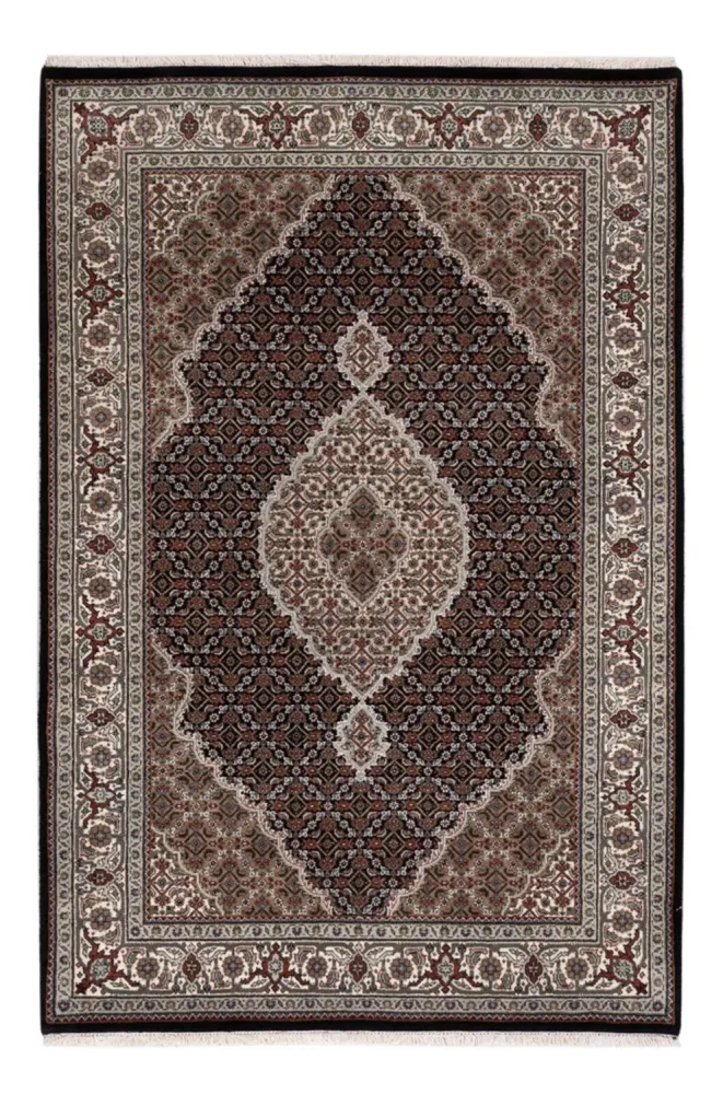 Orientalsk teppe - Tabriz - 187 x 124 cm - mørk beige