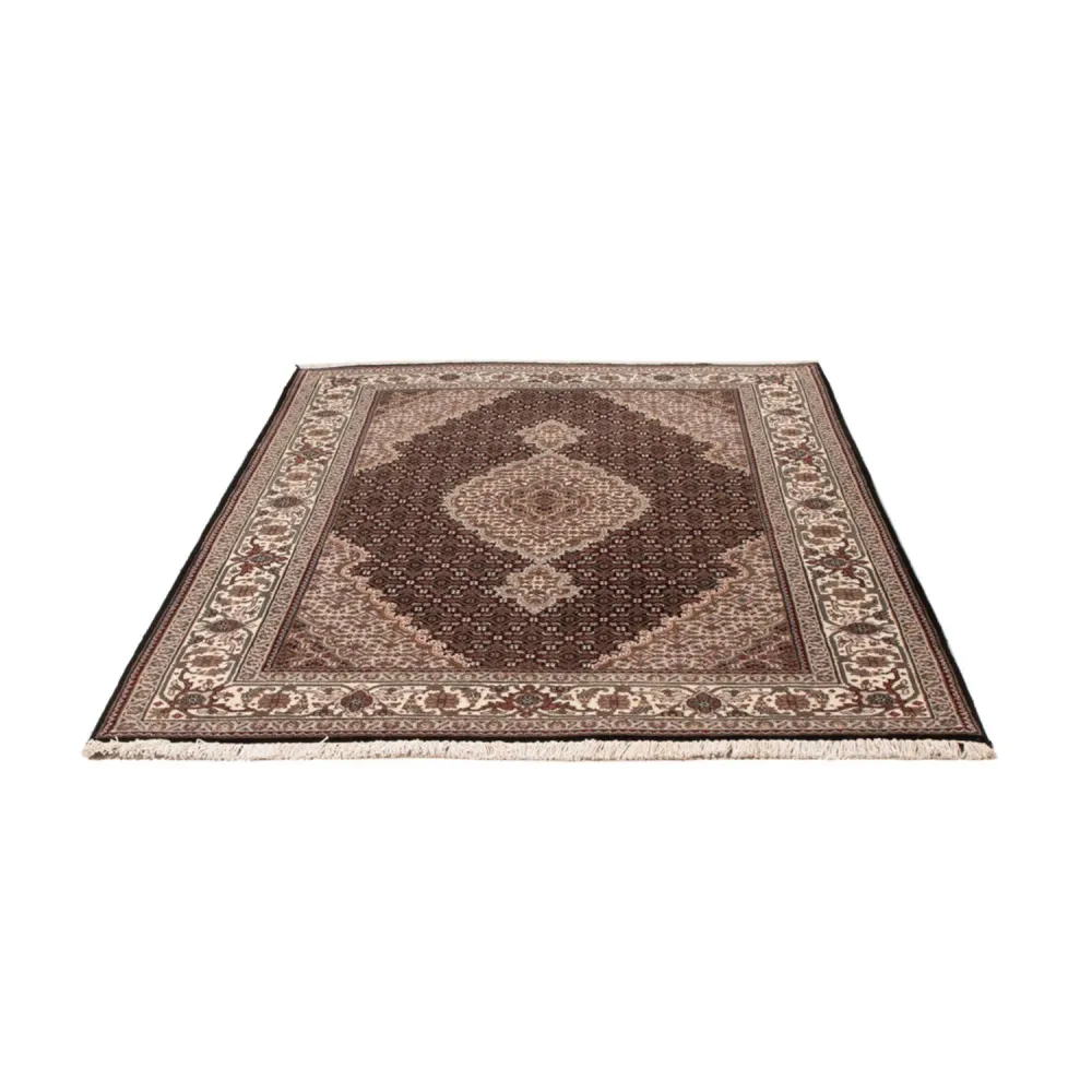 Orientalsk teppe - Tabriz - 196 x 141 cm - mørkegrå