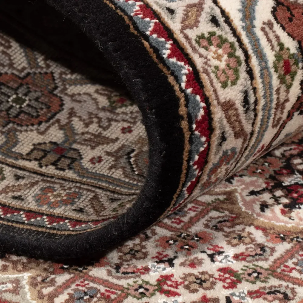 Orientalsk teppe - Tabriz - 196 x 141 cm - mørkegrå