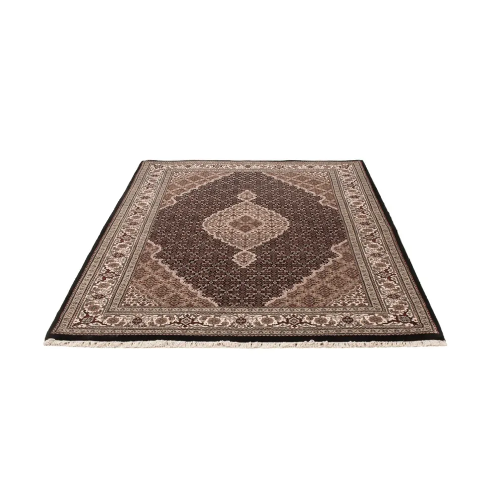 Orientalsk teppe - Tabriz - 204 x 141 cm - mørkegrå