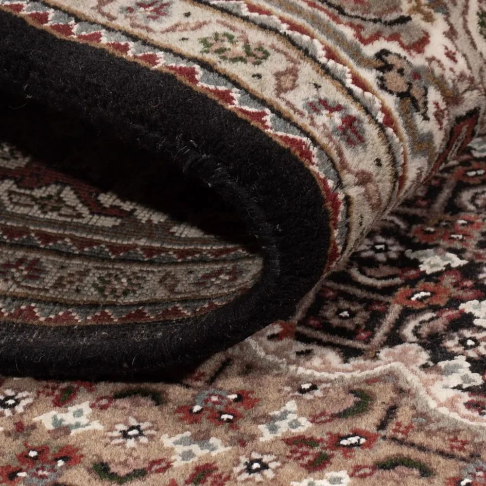 Orientalsk teppe - Tabriz - 204 x 141 cm - mørkegrå