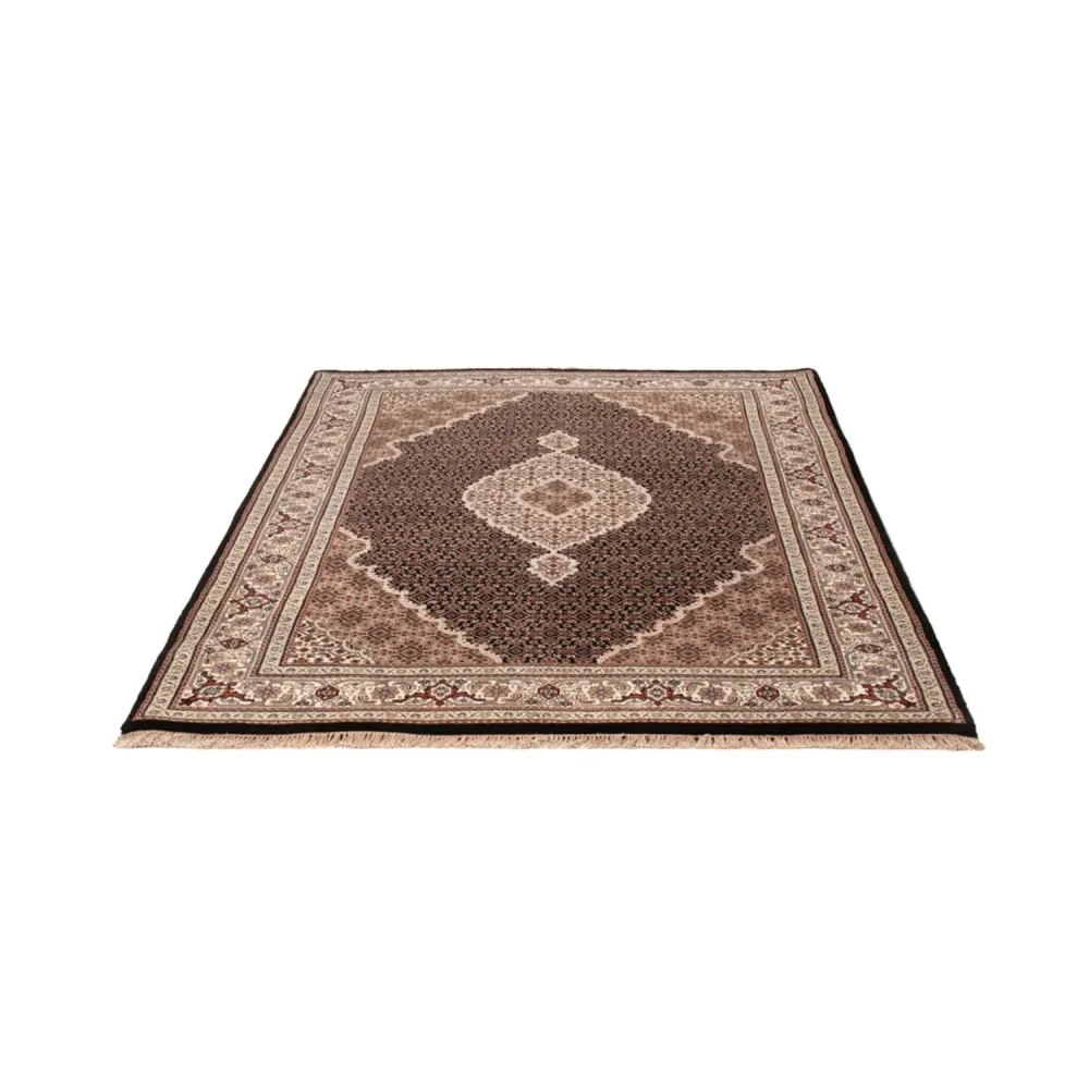 Orientalsk teppe - Tabriz - 204 x 142 cm - mørkegrå