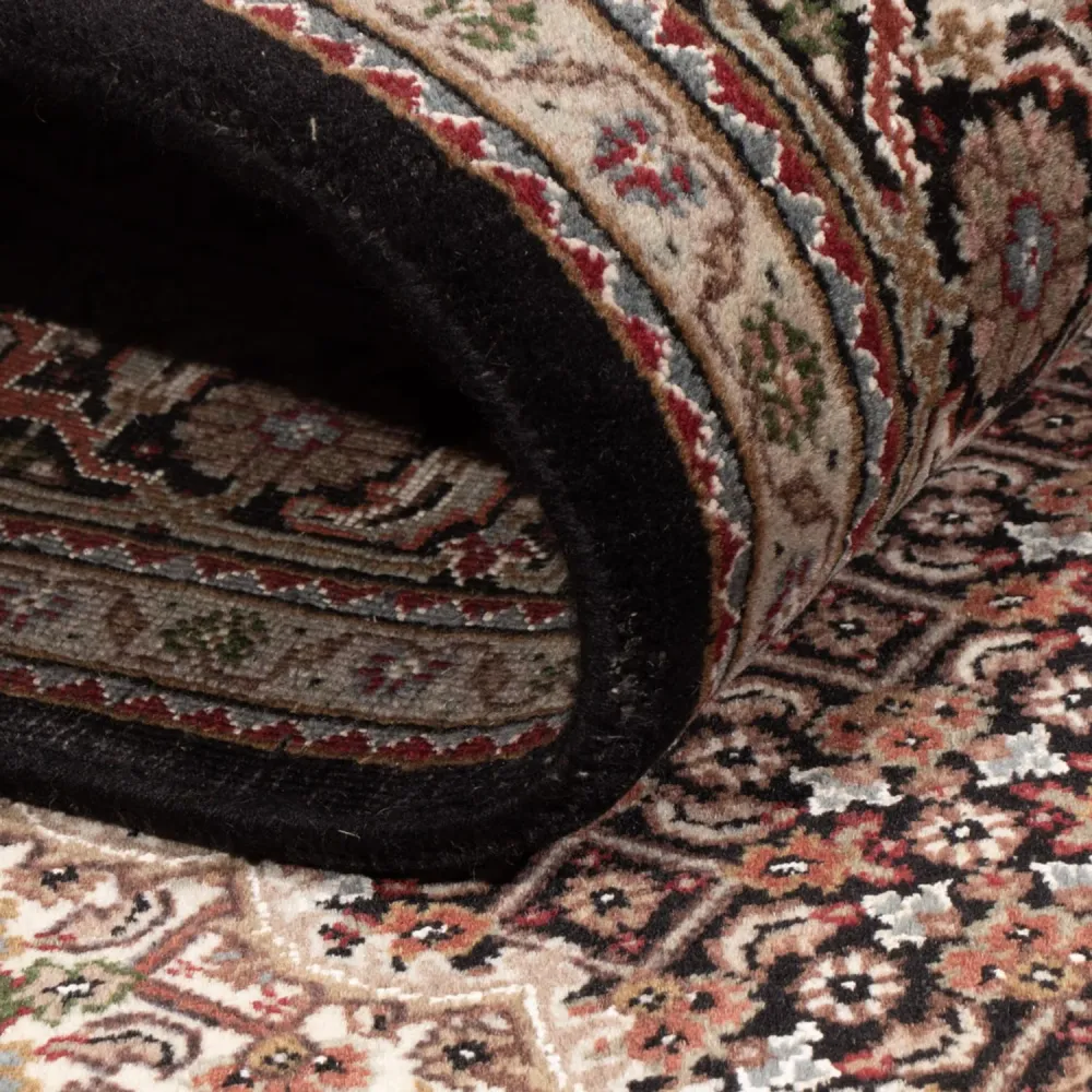 Orientalsk teppe - Tabriz - 205 x 143 cm - mørkegrå