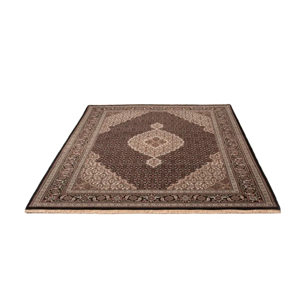 Orientalsk teppe - Tabriz - 205 x 143 cm - mørkegrå