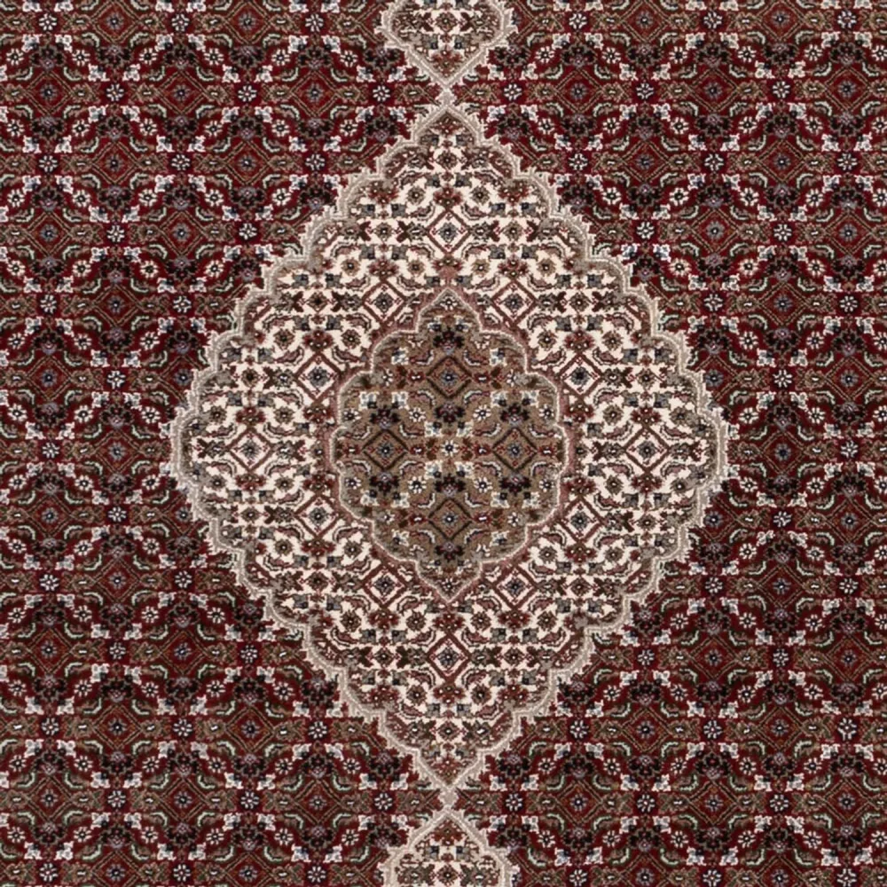 Orientalsk teppe - Tabriz - 256 x 205 cm - mørk beige