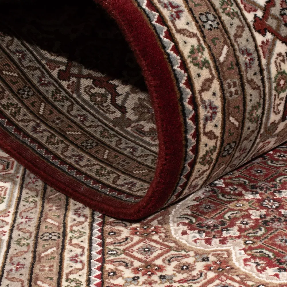 Orientalsk teppe - Tabriz - 256 x 205 cm - mørk beige