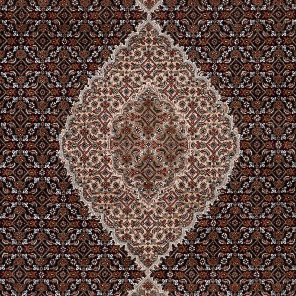 Orientalsk teppe - Tabriz - 259 x 203 cm - mørk beige