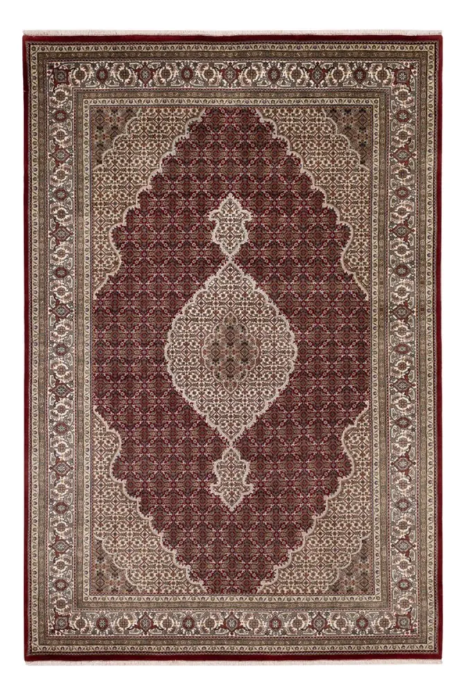 Orientalsk teppe - Tabriz - 275 x 185 cm - mørk beige