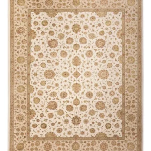 Orientalsk teppe - Tabriz - 305 x 244 cm - beige