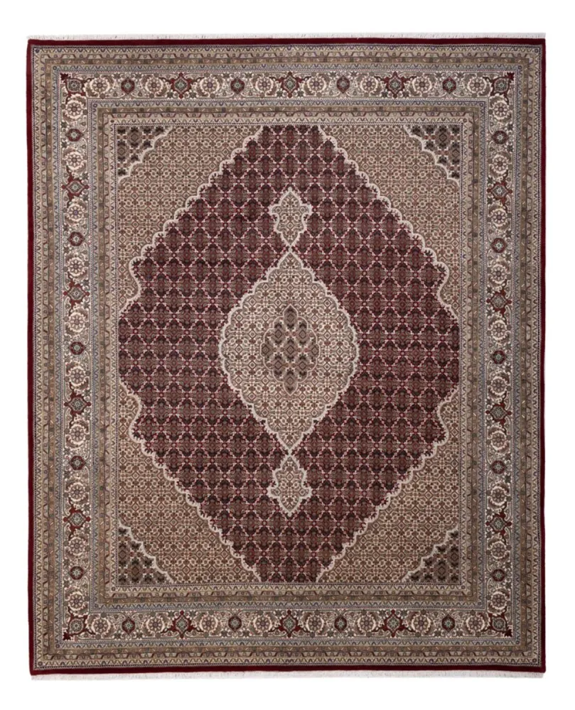 Orientalsk teppe - Tabriz - 306 x 248 cm - mørk beige