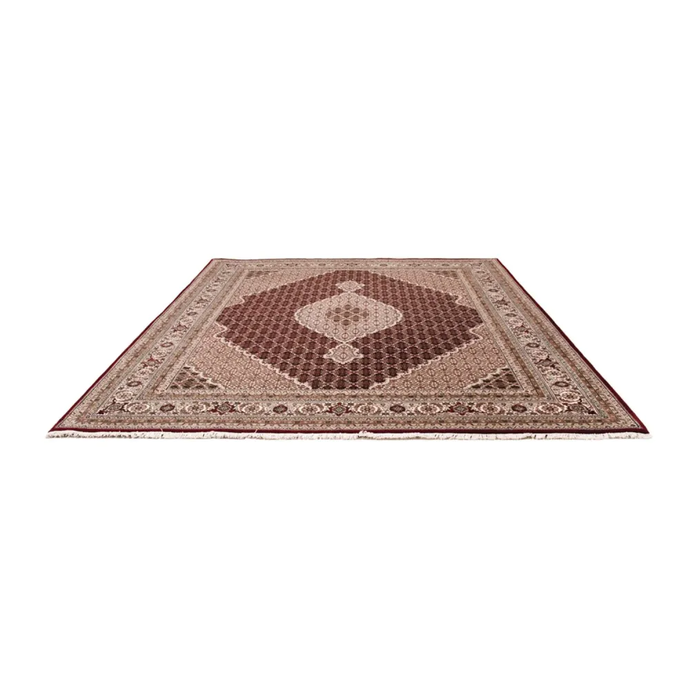 Orientalsk teppe - Tabriz - 306 x 248 cm - mørk beige