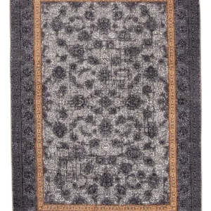 Orientalsk vevd teppe - 150 x 100 cm - grå