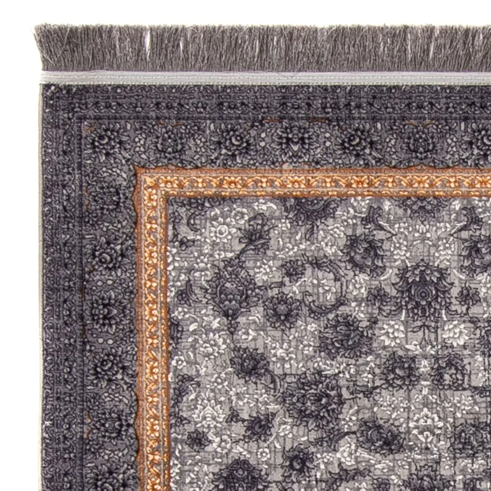 Orientalsk vevd teppe - 150 x 100 cm - grå