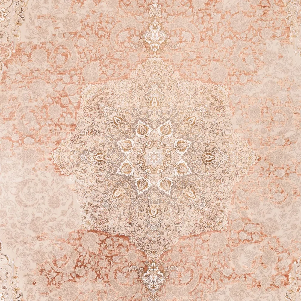 Orientalsk vevd teppe - 350 x 250 cm - beige