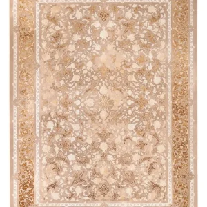 Orientalsk vevd teppe - 350 x 250 cm - beige
