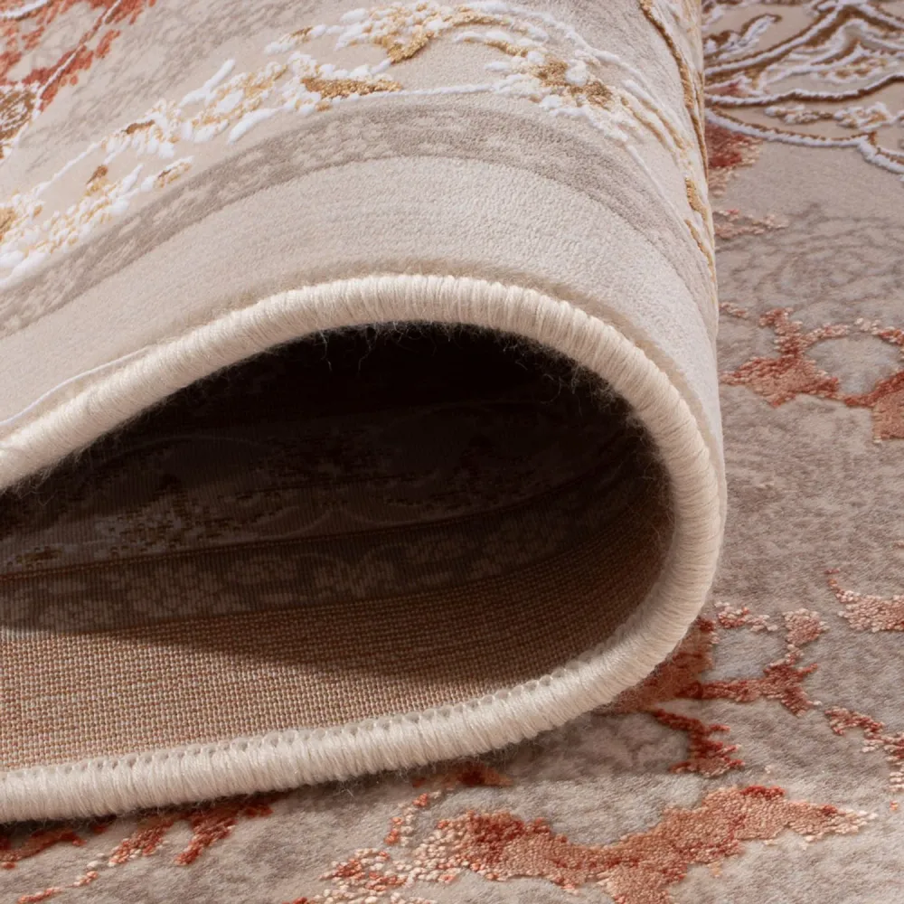 Orientalsk vevd teppe - 350 x 250 cm - beige