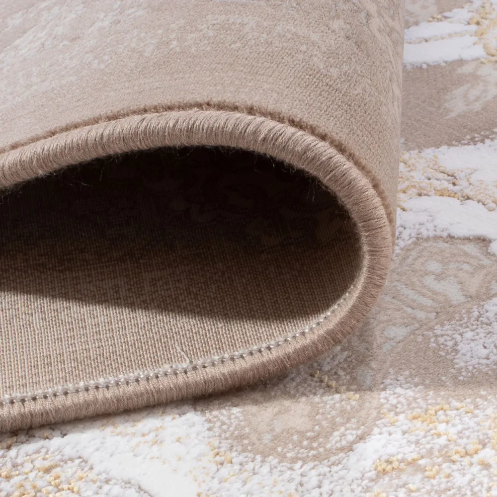 Orientalsk vevd teppe - 350 x 250 cm - beige