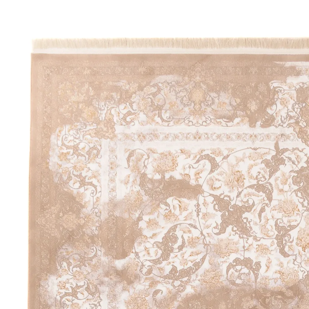 Orientalsk vevd teppe - 350 x 250 cm - beige