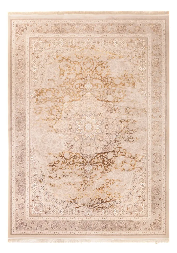 Orientalsk vevd teppe - 350 x 250 cm - beige