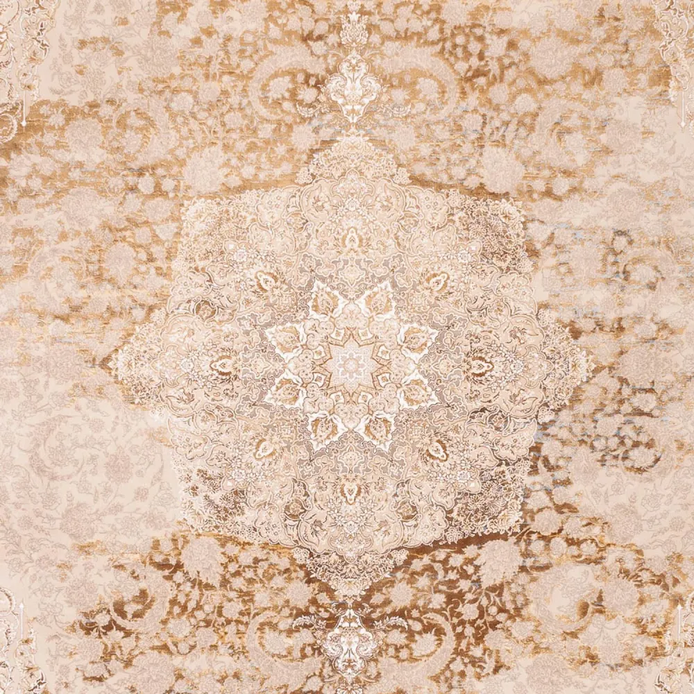 Orientalsk vevd teppe - 350 x 250 cm - beige