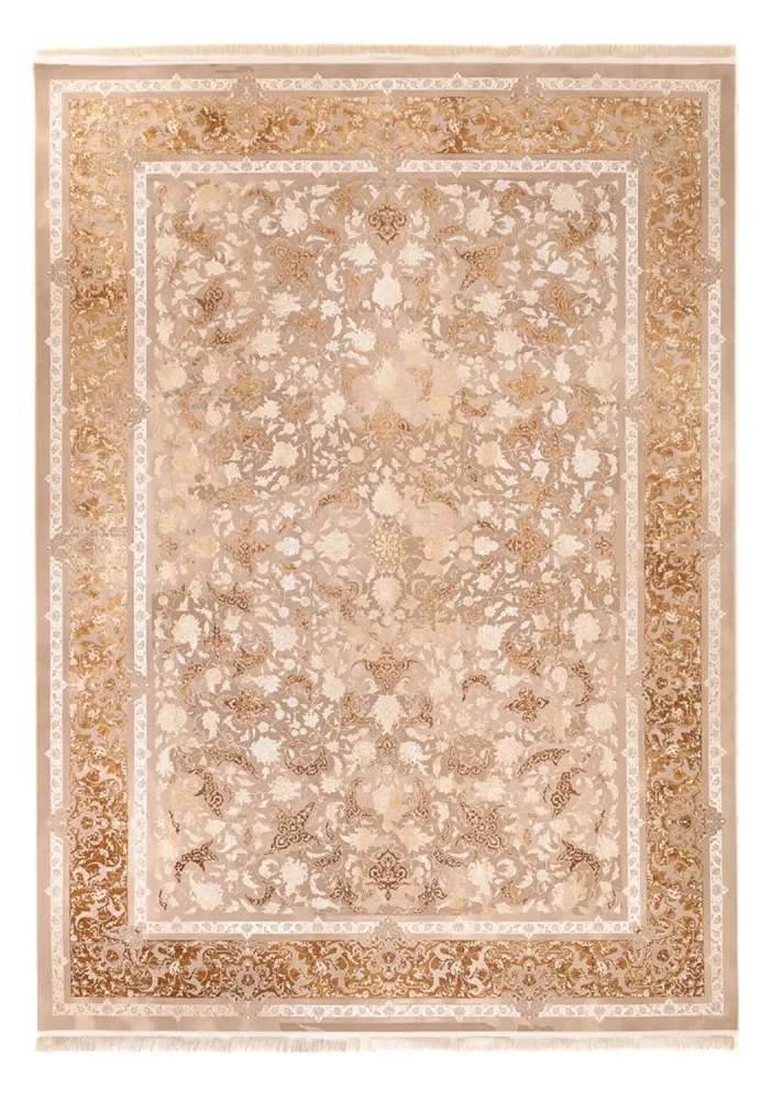 Orientalsk vevd teppe - 350 x 250 cm - beige