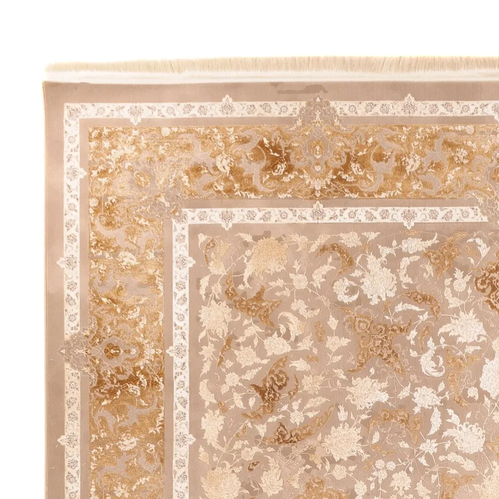 Orientalsk vevd teppe - 350 x 250 cm - beige