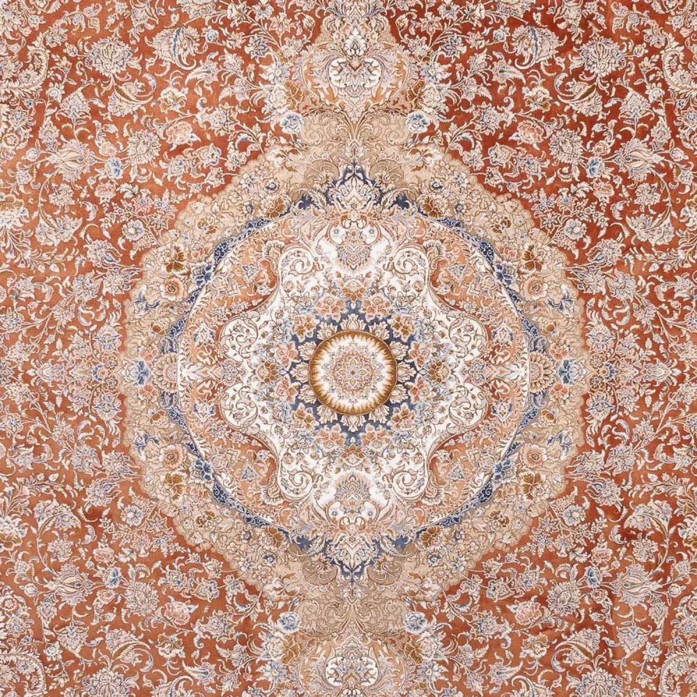 Orientalsk vevd teppe - 350 x 250 cm - mørk beige