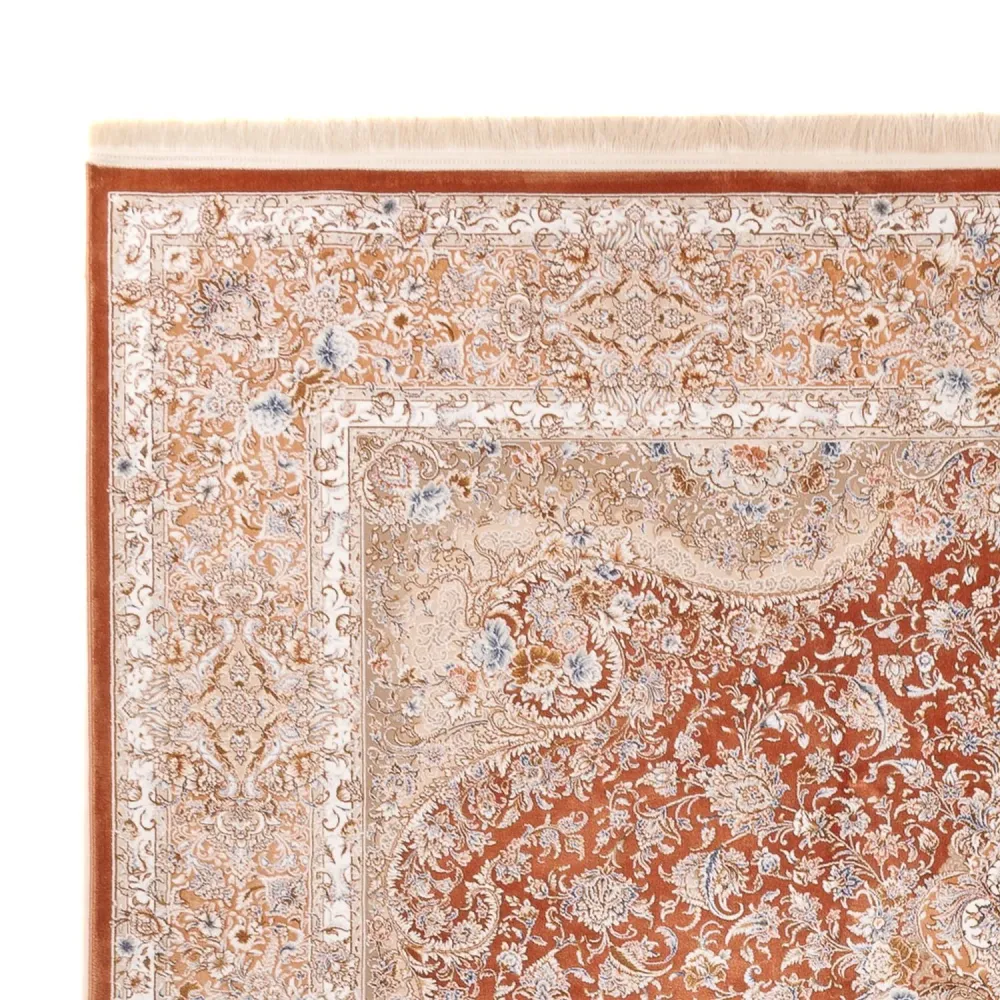 Orientalsk vevd teppe - 350 x 250 cm - mørk beige
