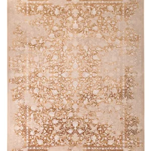 Orientalsk vevd teppe - 350 x 250 cm - mørk beige